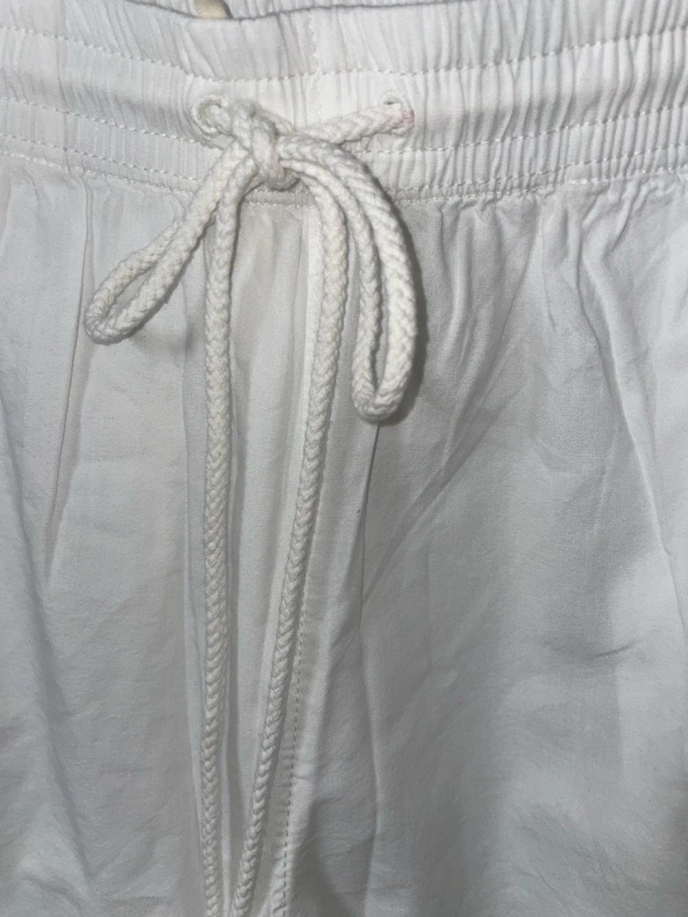 Free People Sailor Poplin Pull On Shorts in white NWOT - Picture 9 of 12